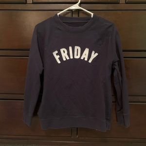 JCREW Friday Sweatshirt